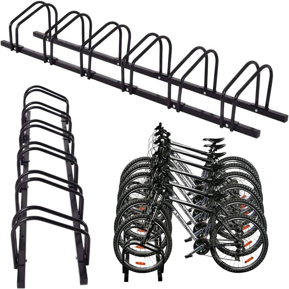 Bike Floor Parking Rack, 3 Bike