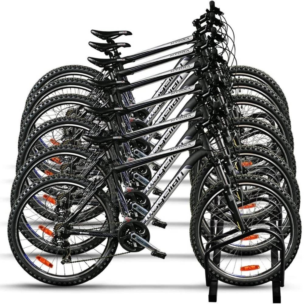 Bike Floor Parking Rack, 3 Bike