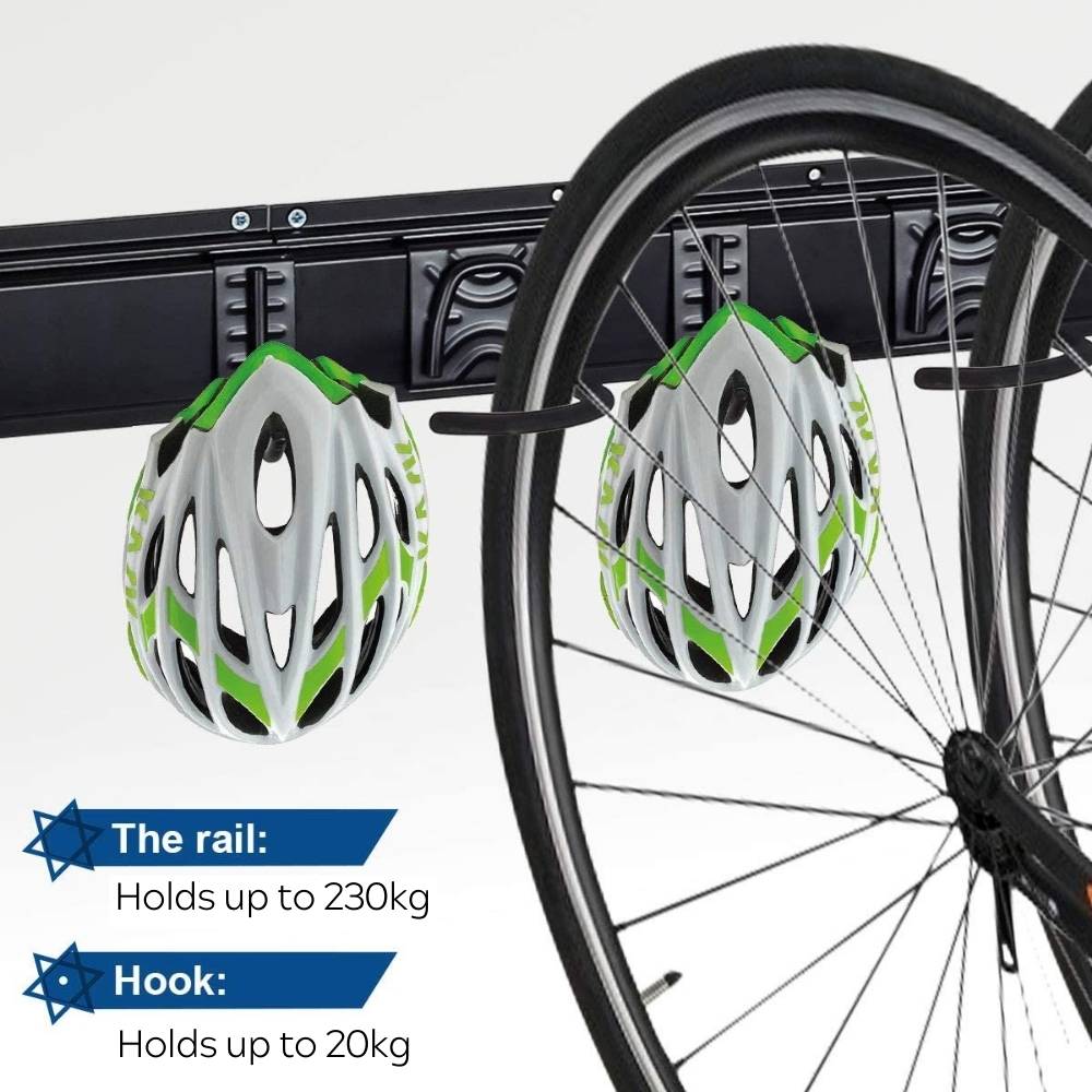Bike Wall Storage, 4 Bike Kit: image 4