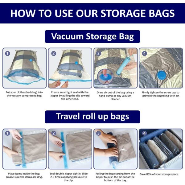 vacuum storage zealed bag